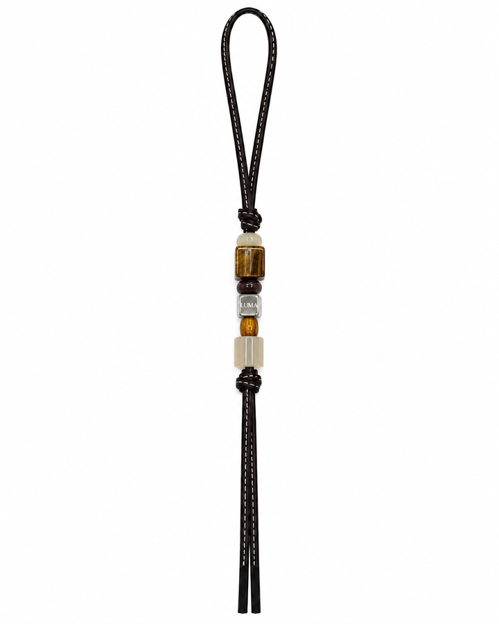Wild Honey leather bag charm by LUMA