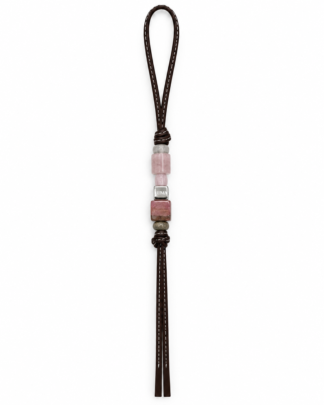 Petal leather bag charm by LUMA
