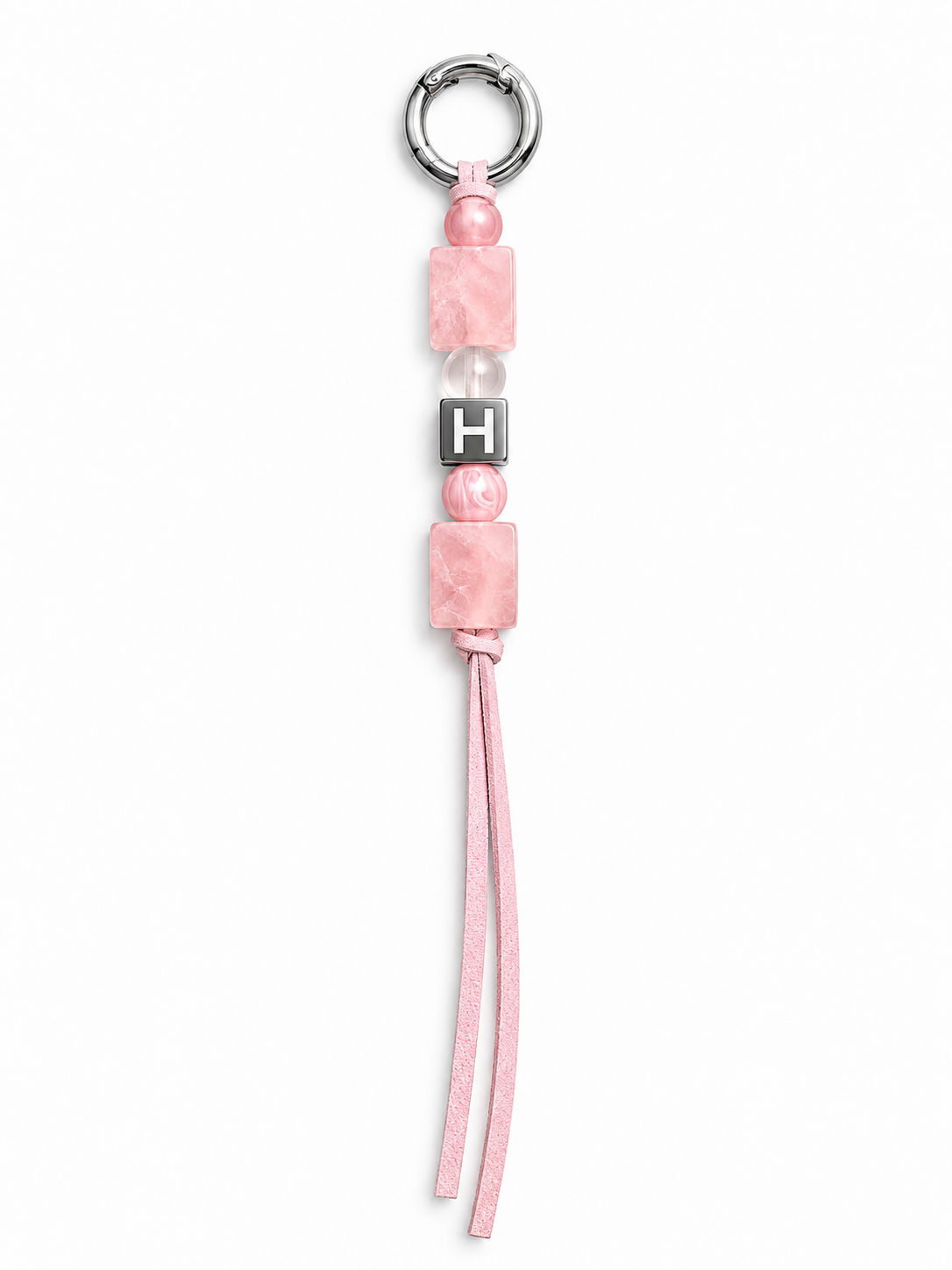 Ballerina suede bag charm by LUMA