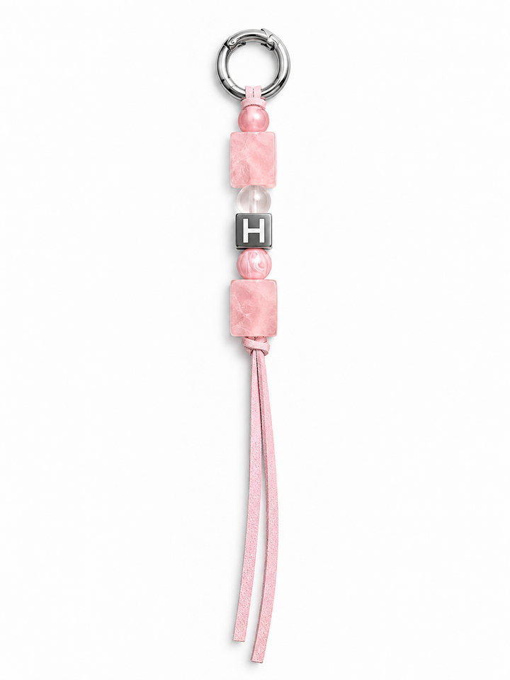 Ballerina suede bag charm by LUMA