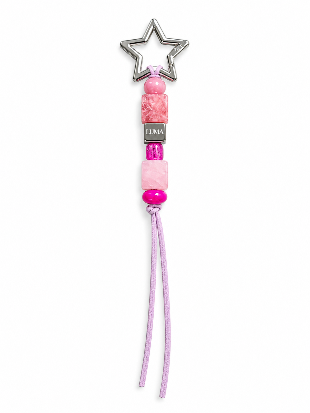 Candy suede bag charm by LUMA